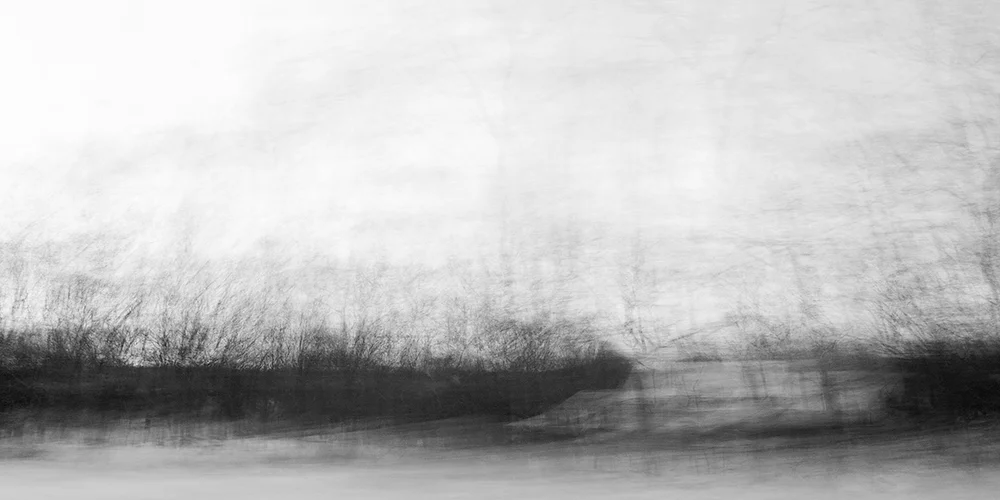 "WINTER LANDSCAPE XIV" Moving Image Series 2009 archival pigment ink on paper • 40" x 20", 36" x 18", 30" x 15" ... edition of 10 in each size, limited to 40 pieces total. to see more images from this series, contact me :)