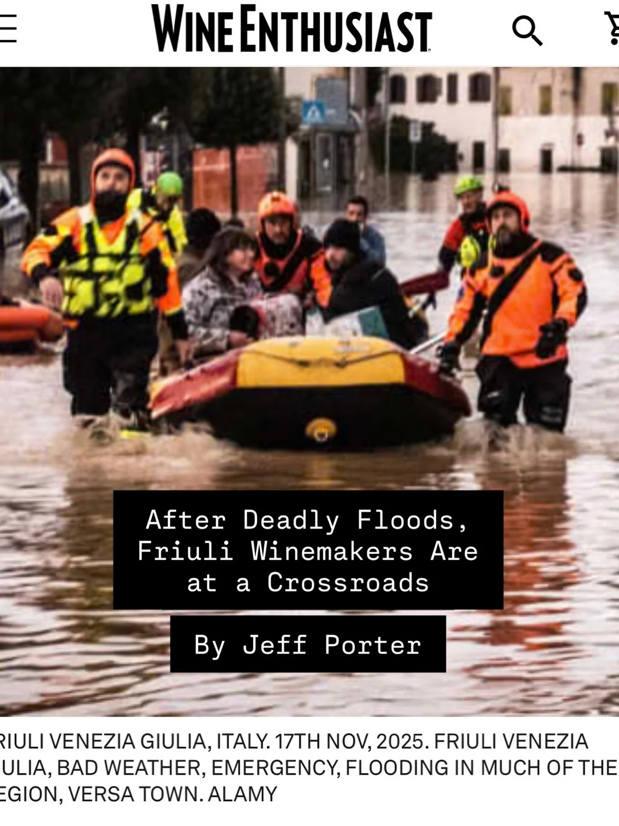 Please take a moment to read this powerful piece by our friend @jeffporterwine on the flooding in Friuli and the uncertain road ahead for some of our most cherished winemaking families.
Link to full article in bio