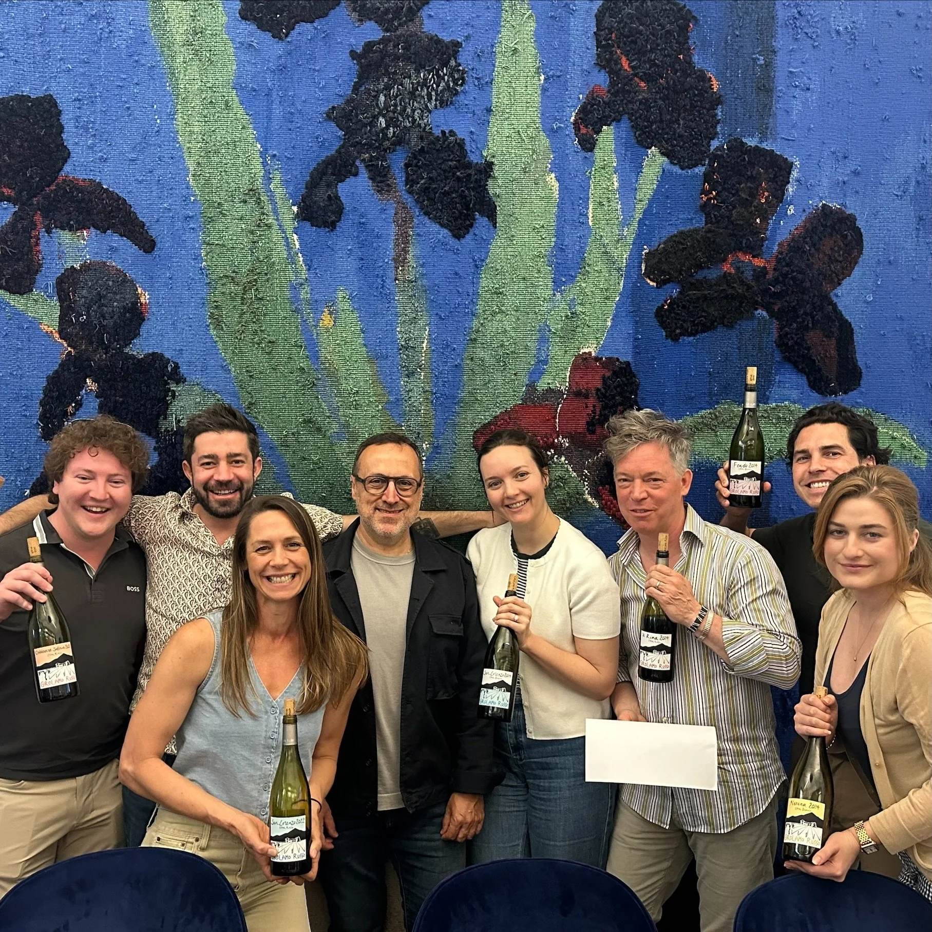Giuseppe Russo&nbsp;brought the 🔥 to New York this week, pouring the newly released 2022 @girolamorussoetna Contrada reds alongside the fresh, vibrant 2024 whites from northern Etna. Pure volcanic energy in every glass