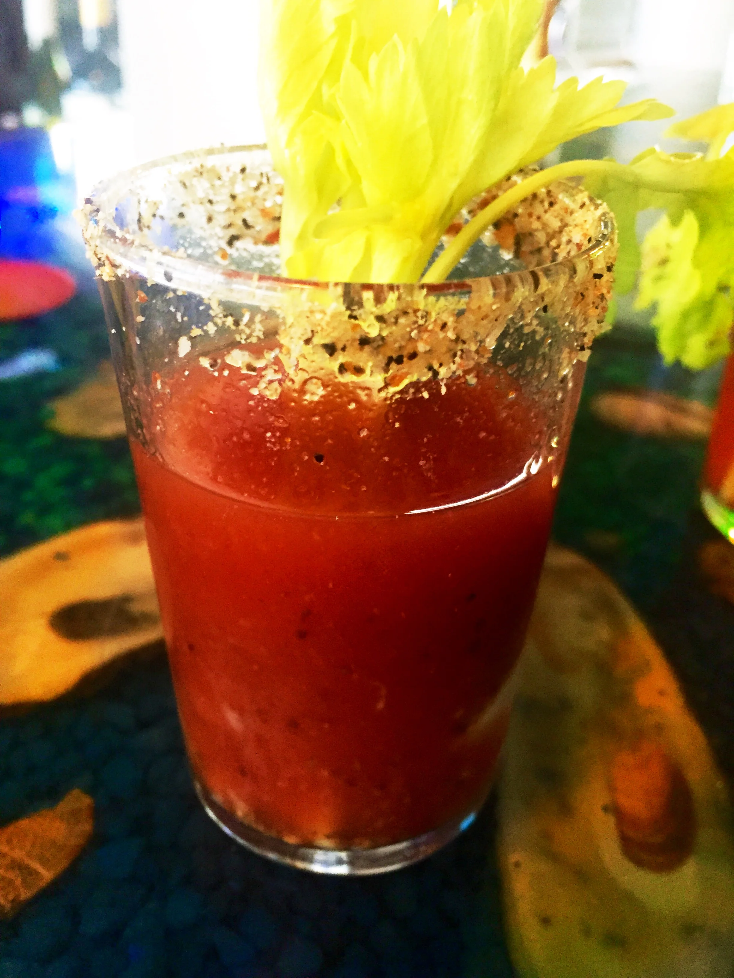  Bloody mary oyster shot at Shux