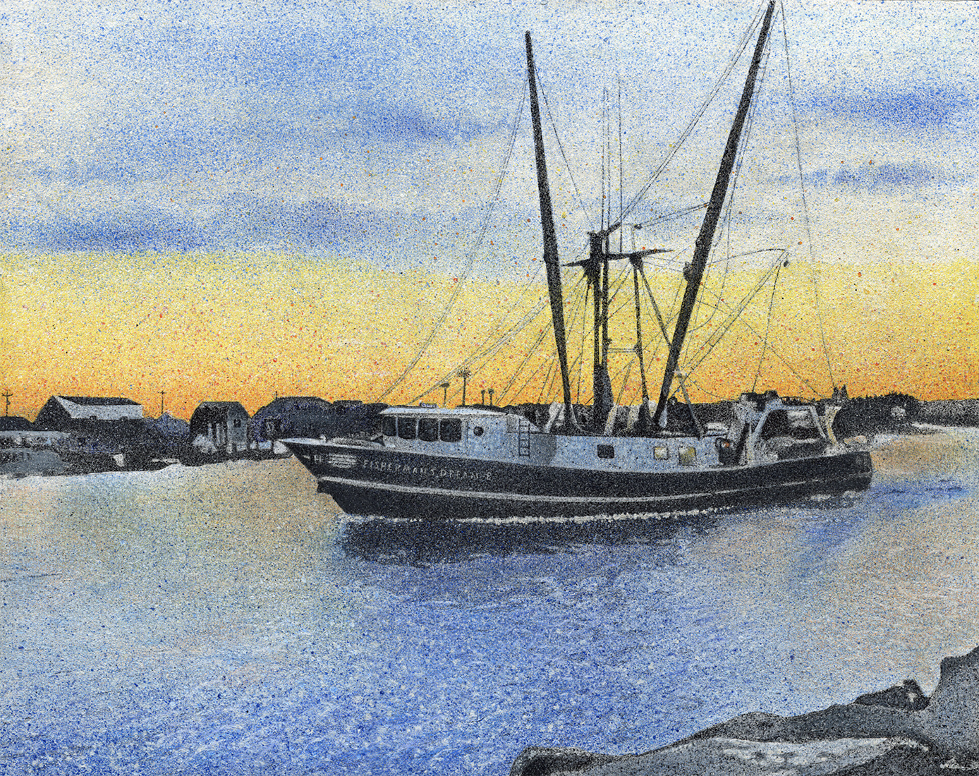 Rhode Island Sunset (Sold)