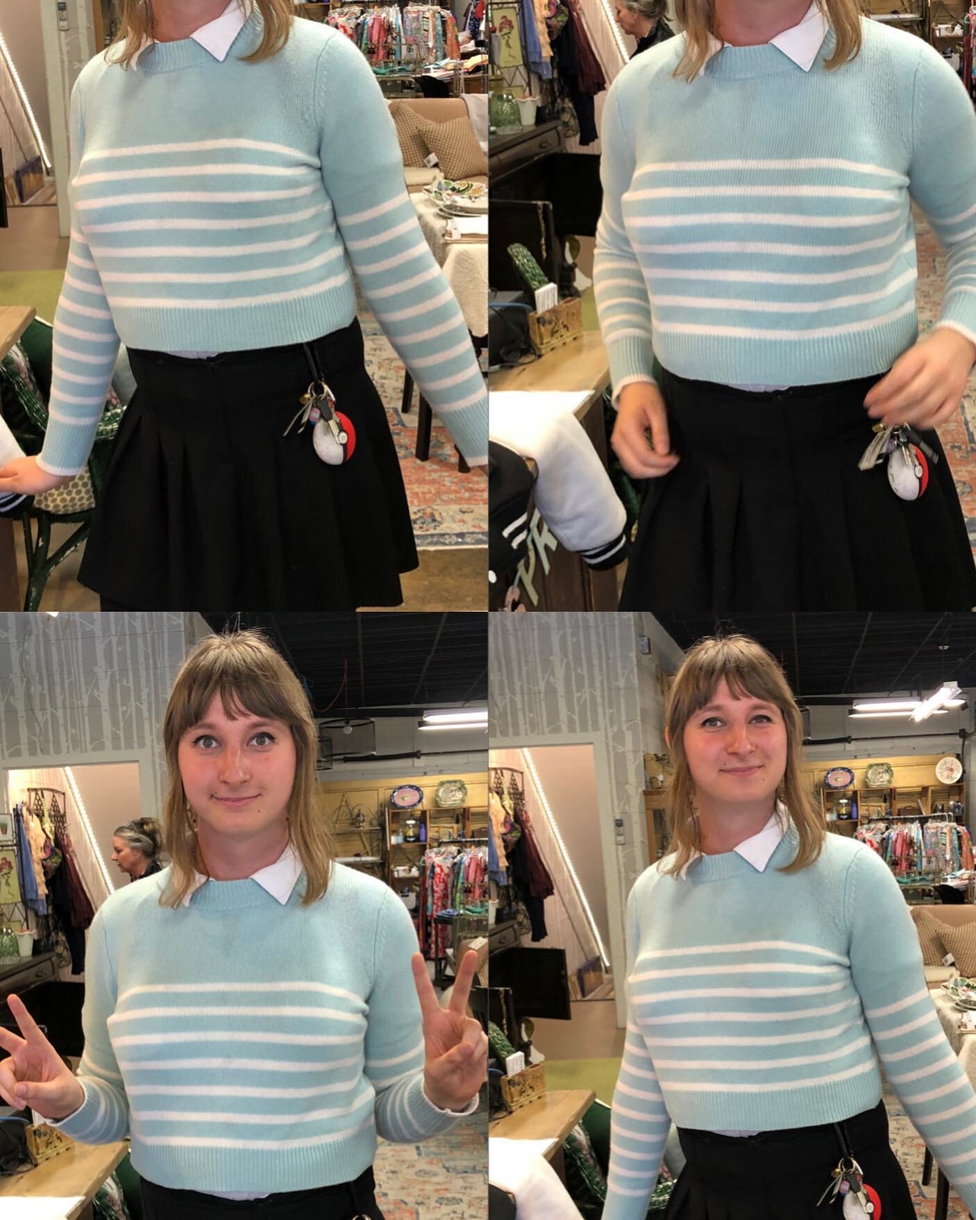 Weekend Recap: Victoria and friends made a beeline to F&amp;F for well made, thrifty outfits and found great choices! Up from the city, they said thrift stores near them were presently stocked with fast fashion items, while they preferred quality fas