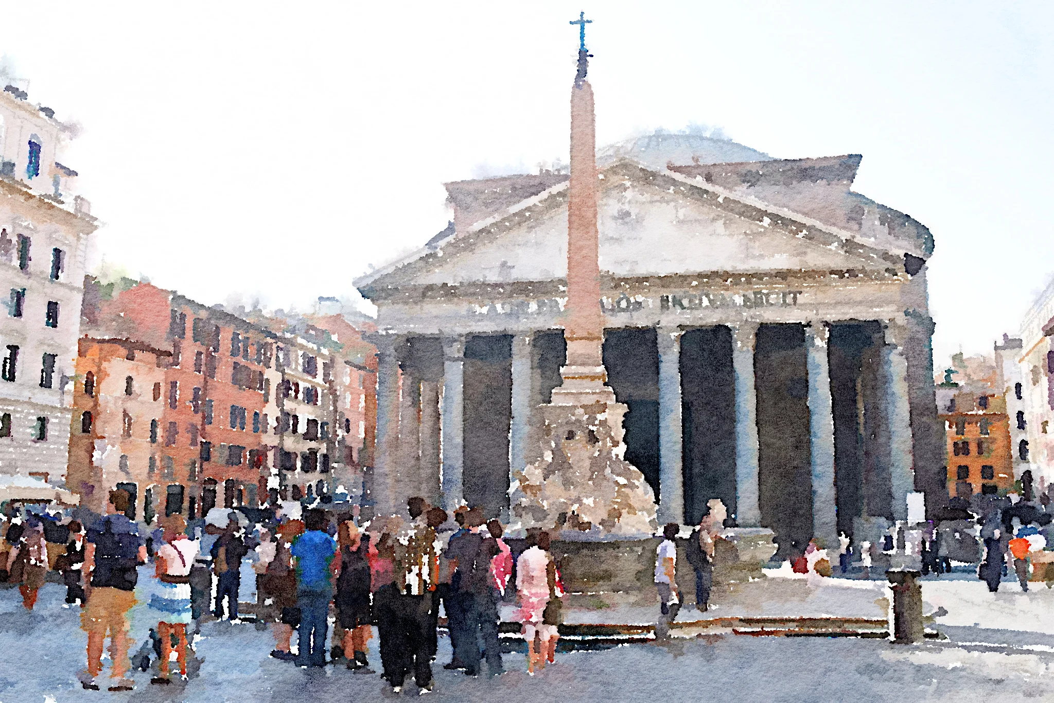 Piazza della Rotonda, Rome, Italy