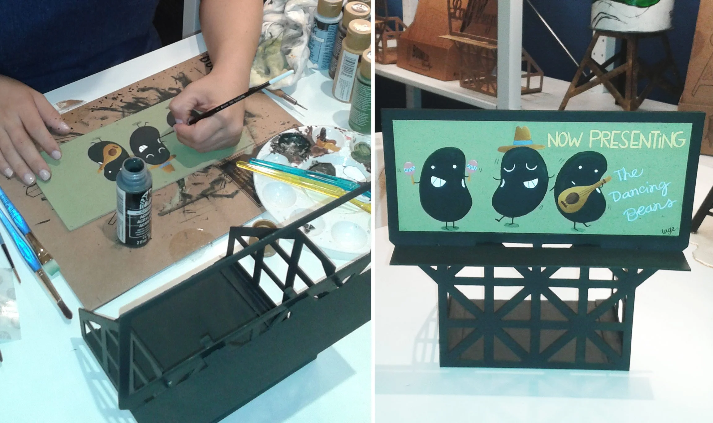  NY NOW TRADE SHOW / OCTOBER 2015  Billboard Live Painting Demo / Javits Center - New York 