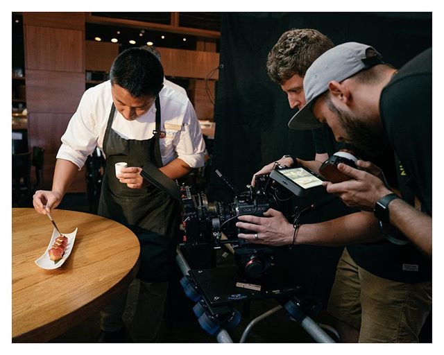 BTS from our shoot with the legendary @nobusushiccs located in @atlantisbahamas. Those thirty days flew by, what an incredible shoot!
