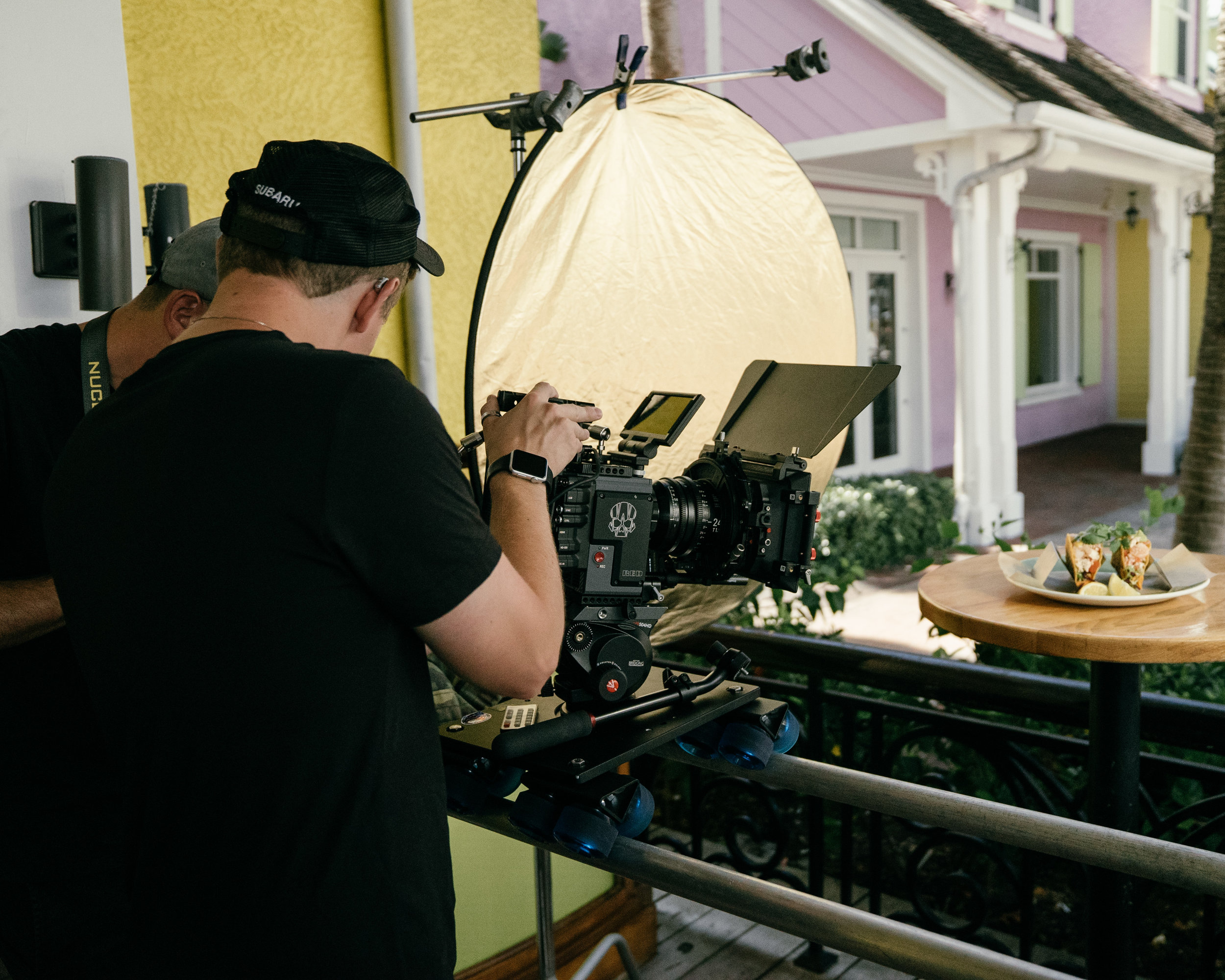 Outdoor Bahamian Food Shoot