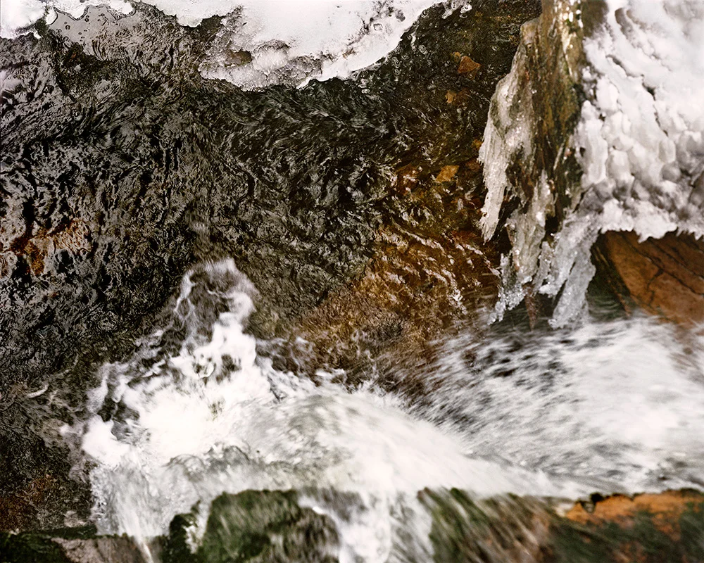 Thank G-d for Mississippi: Black Water Falls, WV , 2009 FujiFlex Digital C-Print 55 x 44 Inches