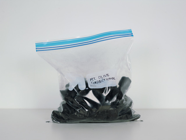 Coal sample from Mt. Olive Correctional Facility