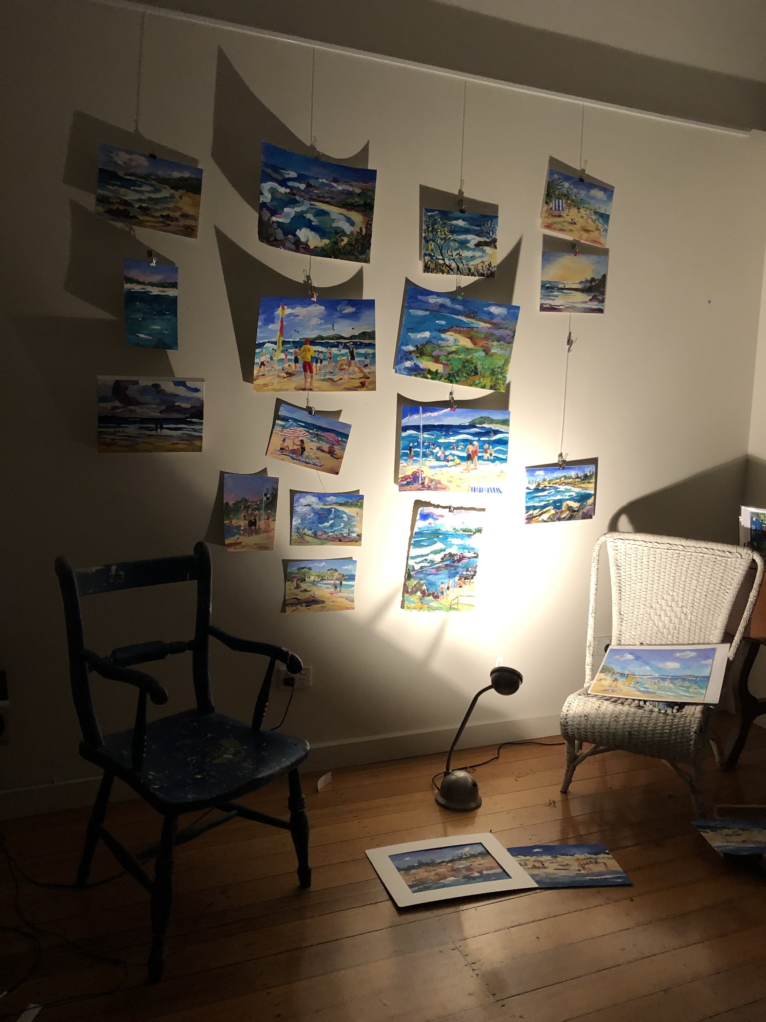 The Sea Wall…Work in progress