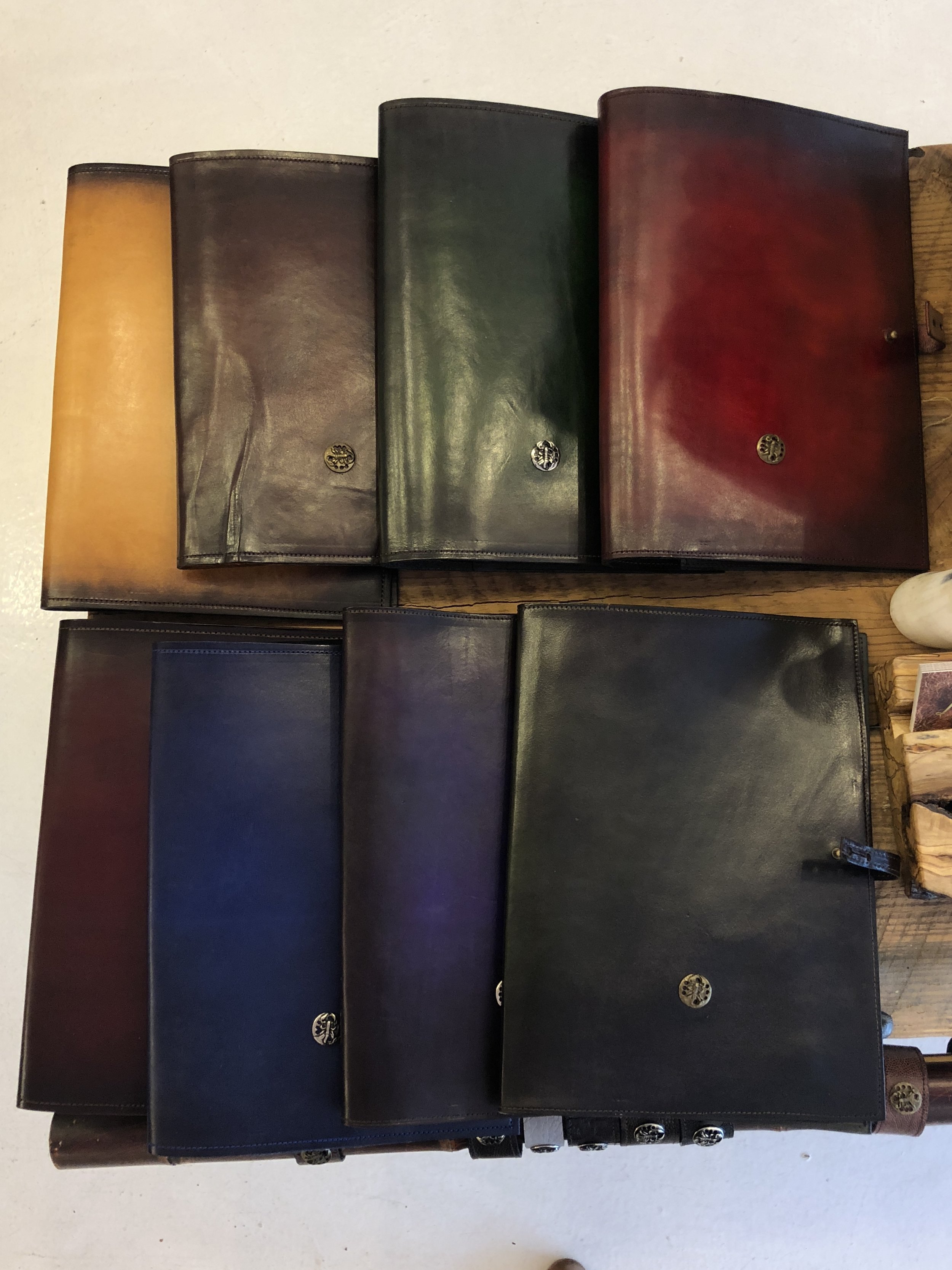 Leather Folder by L. Howard