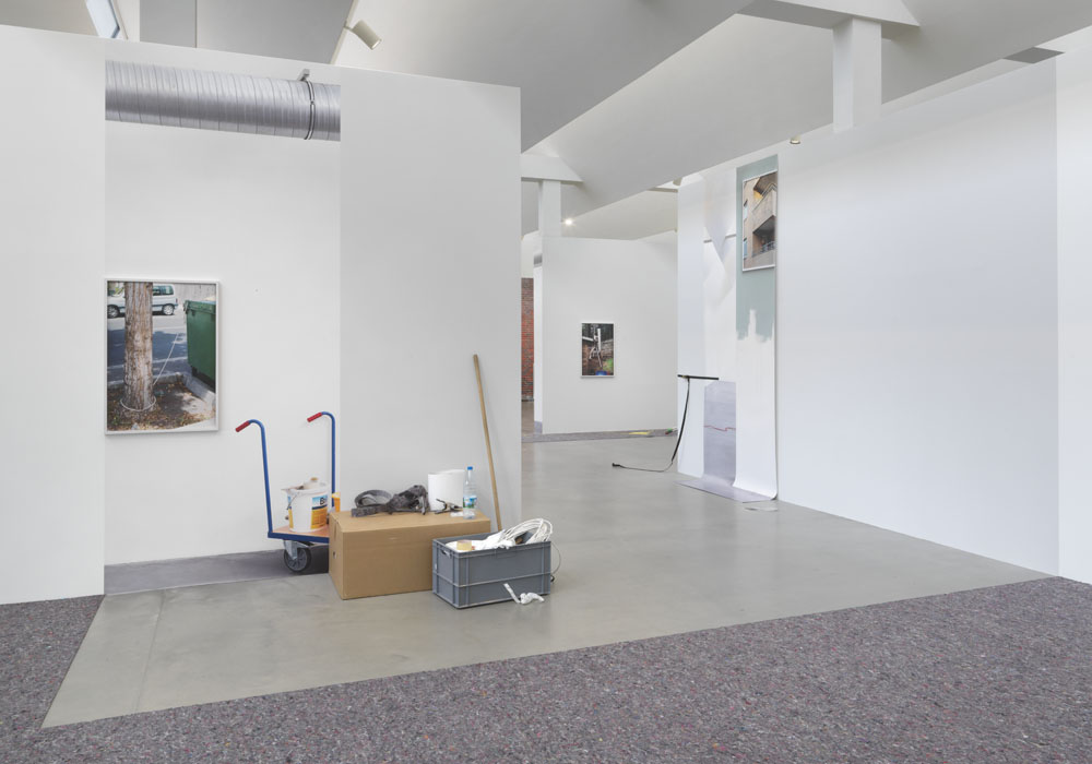   Kathrin Sonntag.   Things Doing Their Thing,  2018, exhibition view, Maschinenhaus M2, KINDL, photo: Jens Ziehe 
