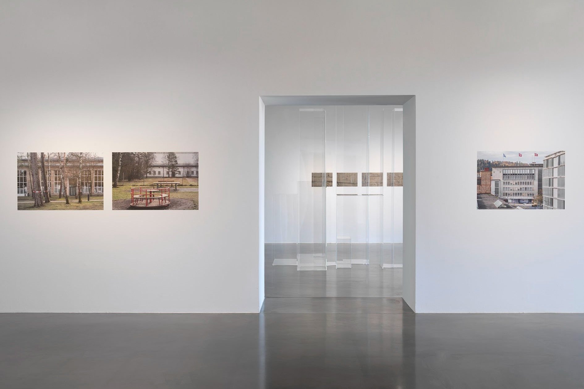   Franz Wanner. Mind the Memory Gap , 2024, exhibition view, Maschinenhaus M1, KINDL, photo: Jens Ziehe 