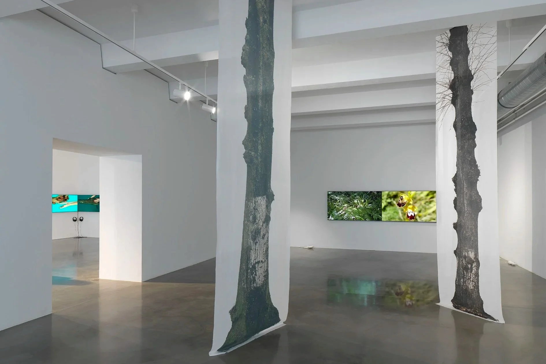   An Intimacy with Strangers,  2026, exhibition view, Maschinenhaus M1, KINDL, © Nika Radić / VG Bild-Kunst, Bonn, 2026, photo: Jens Ziehe 