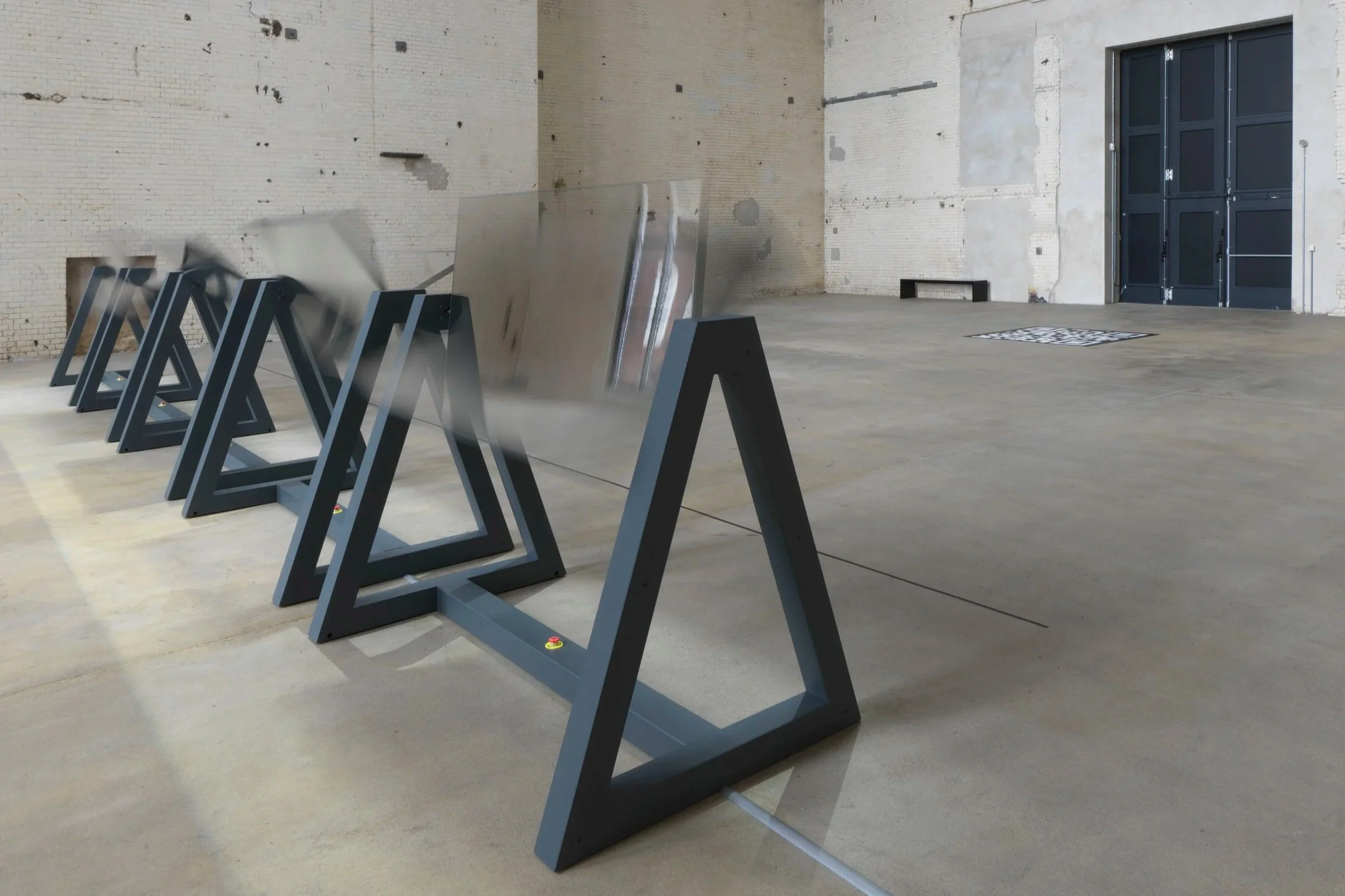   Mischa Kuball. boiler house , 2026, installation view, Kesselhaus, KINDL – Centre for contemporary art, © Mischa Kuball / VG Bild-Kunst, Bonn, 2026, photo: Jens Ziehe&nbsp; 
