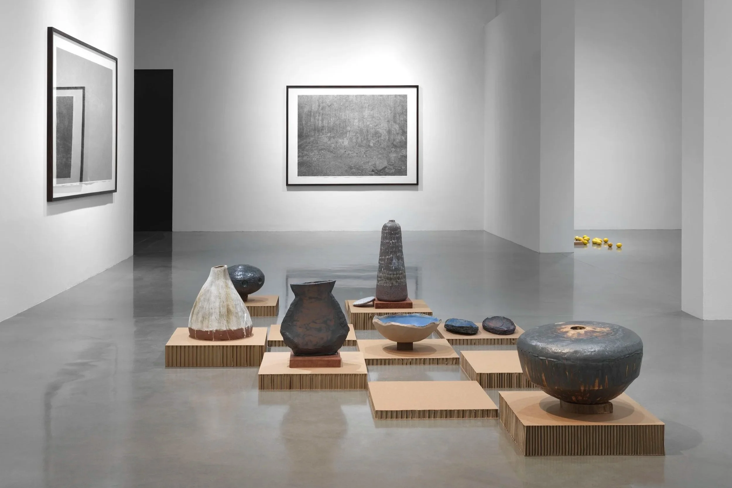   Thu-Van Tran, Le Génie qui redresse le ciel,  2023, exhibition view, 2026, Maschinenhaus M2, KINDL – Centre for Contemporary Art, Courtesy: Die Künstlerin und Almine Rech, VG Bild-Kunst, Bonn, 2026, photo: Jens Ziehe 