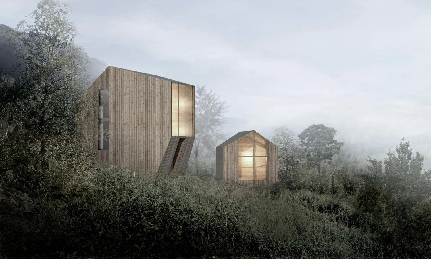 Røldal Cabin. (Courtesy of Reiulf Ramstad Architects)