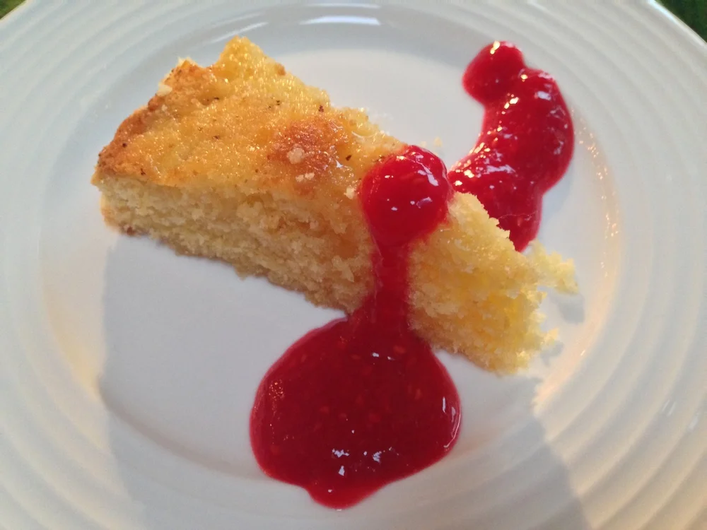 Lemon Polenta Cake