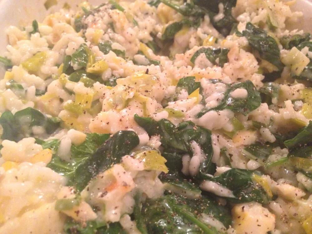 Oven Baked Smoked Haddock and Leek Risotto — Gluten Free Fi