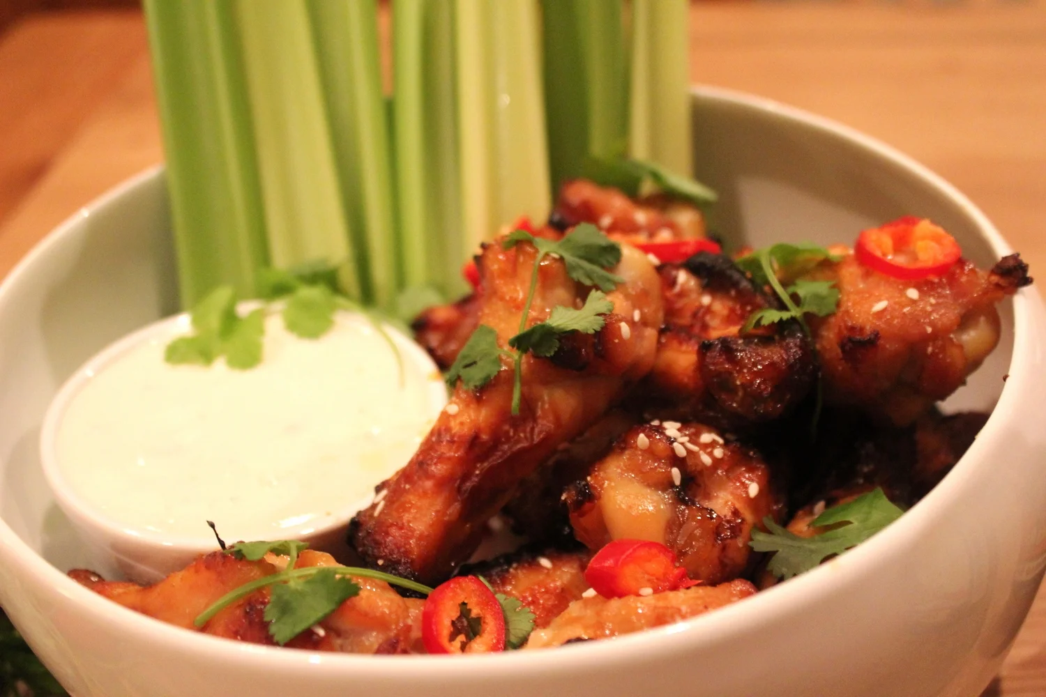Habanero & Honey Chicken Wings