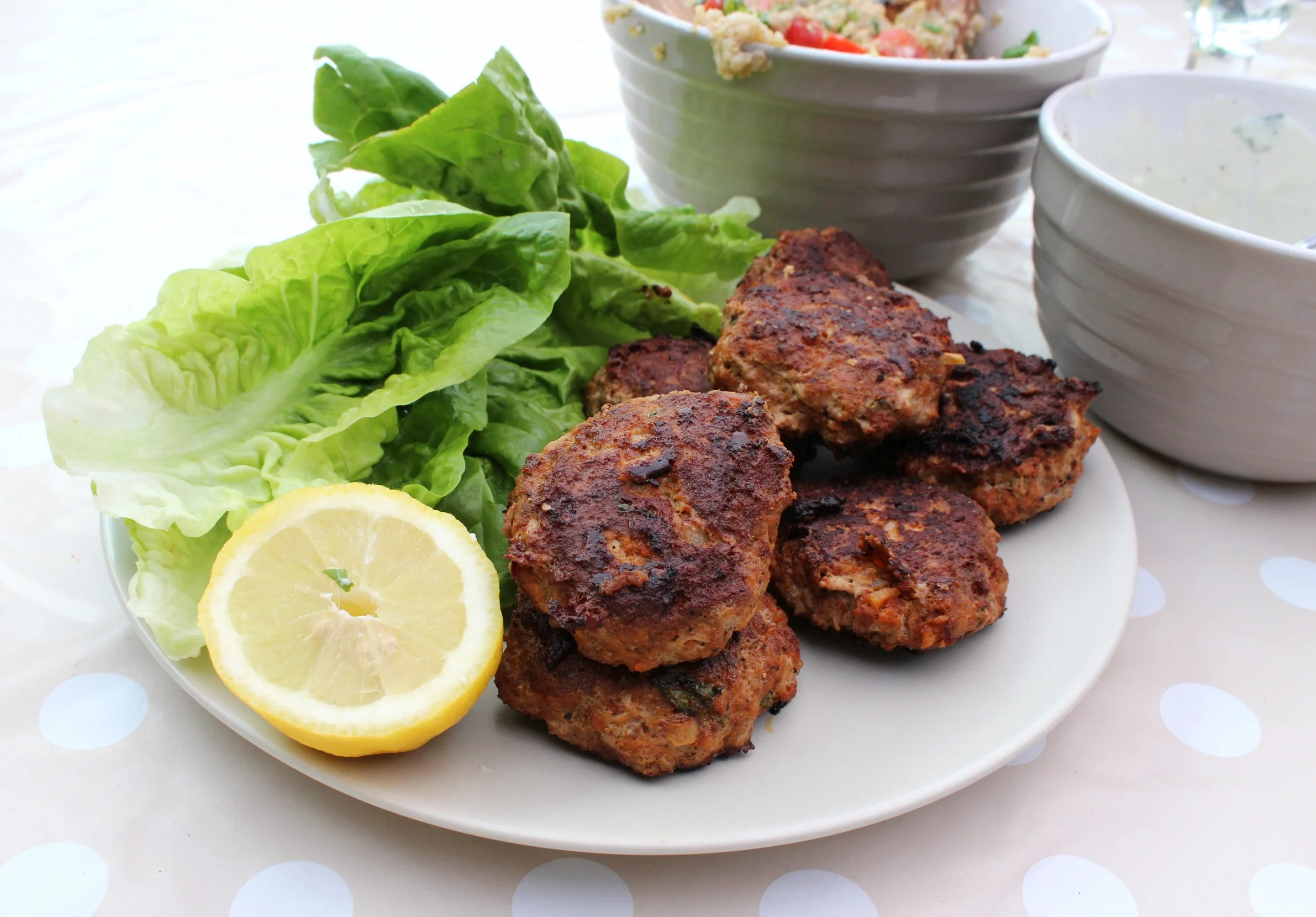 Lamb & Mint Burgers