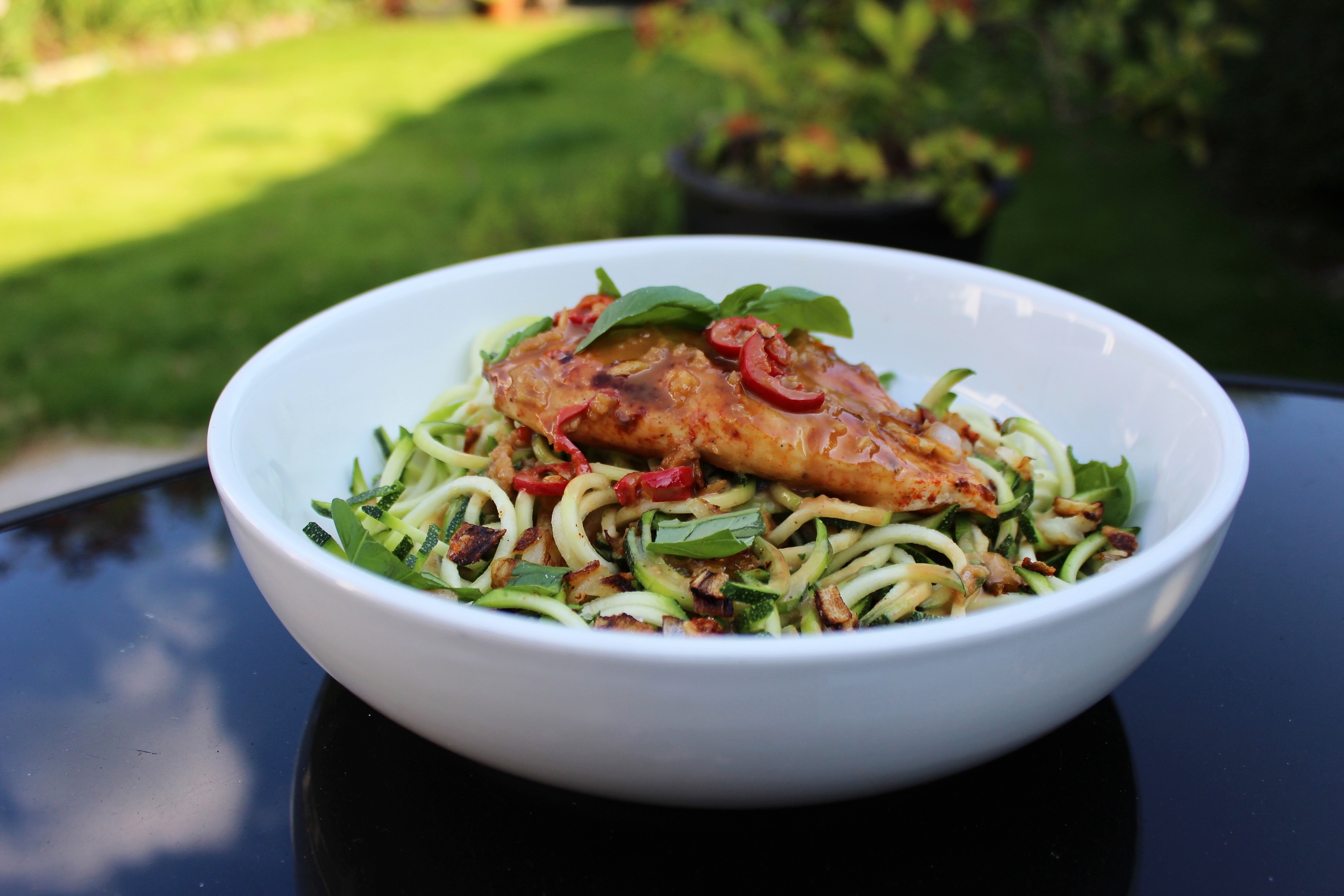 Peanut Butter Chicken with Coodles