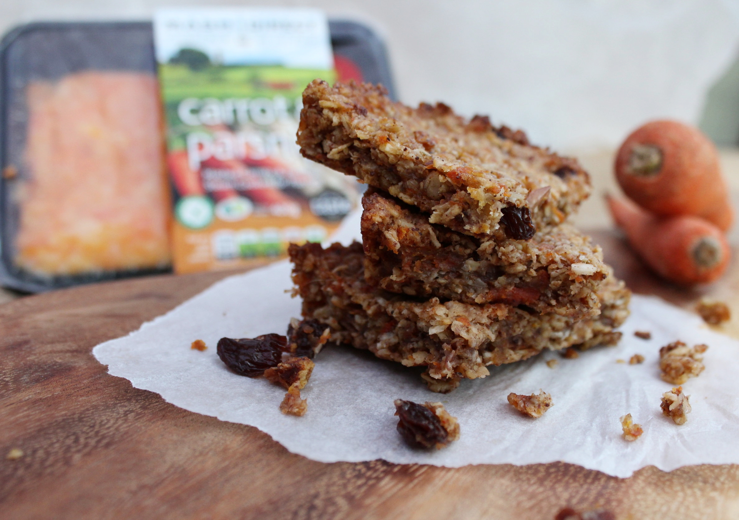 Carrot & Parsnip Flapjacks