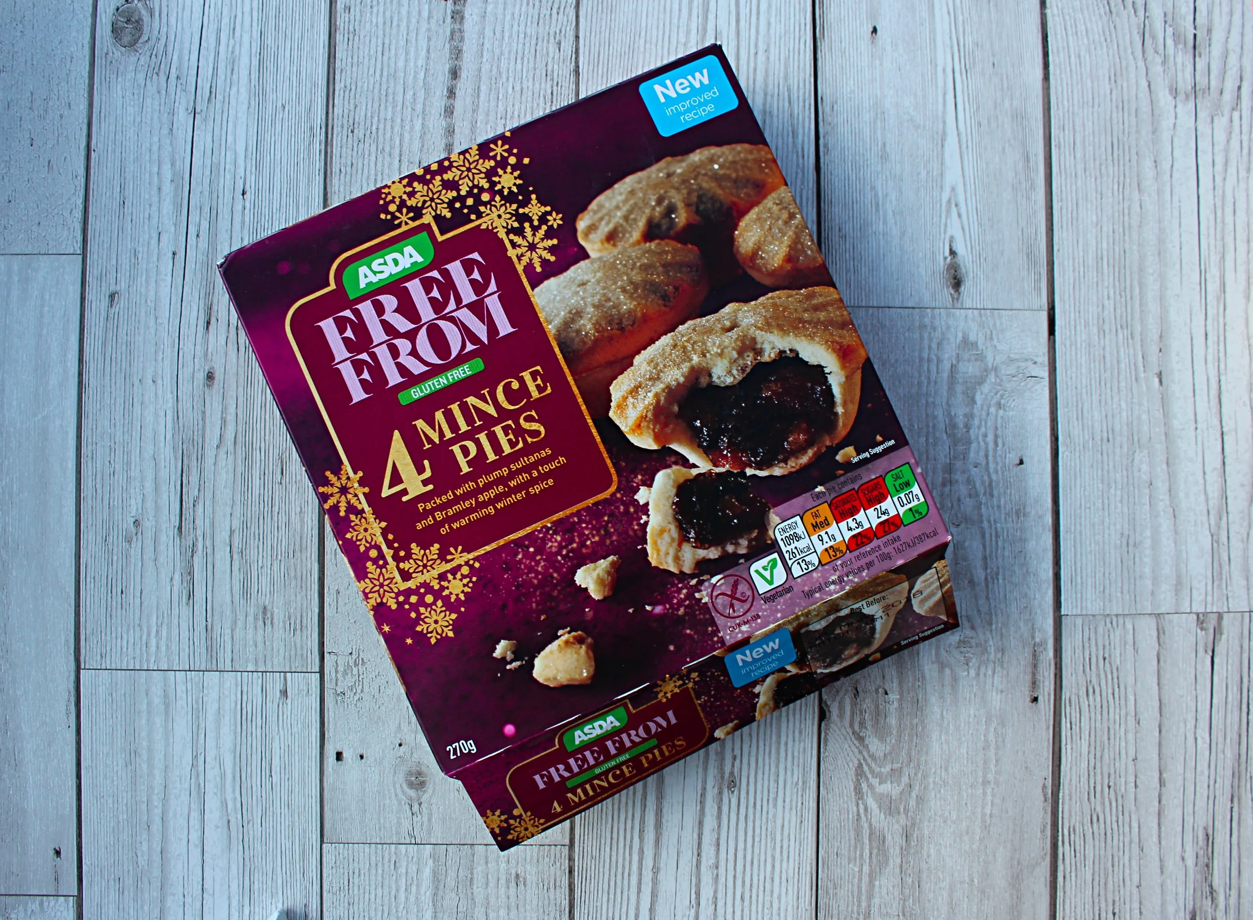 Asda Free From Mince Pies