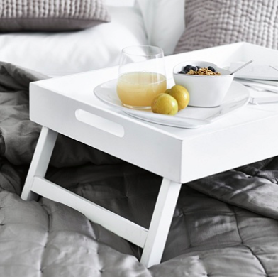 Breakfast in Bed Tray, The White Company, £65