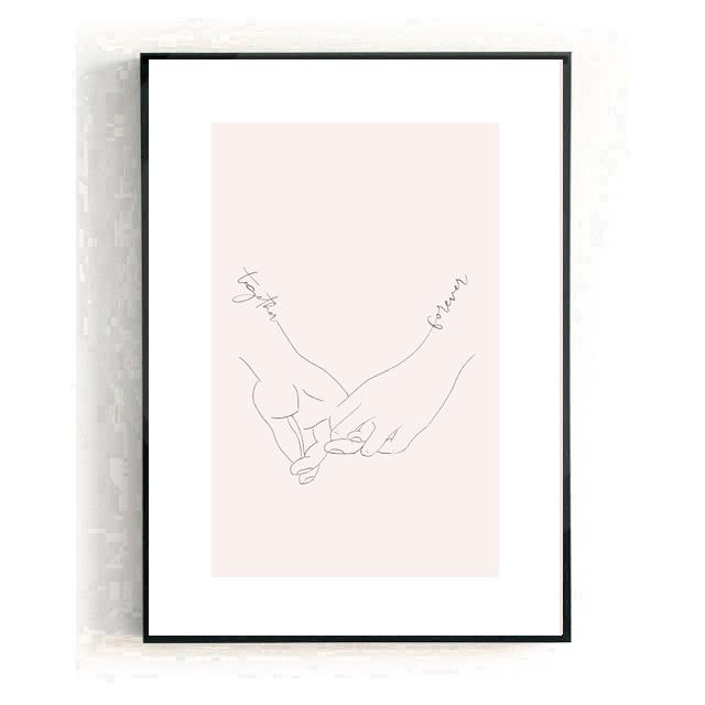 Together Forever A3 Print, £21, The House Outfit