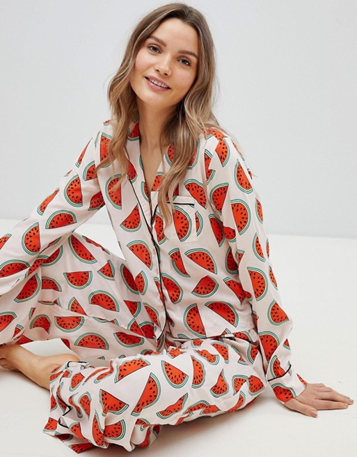 Watermelon Pjs, ASOS, £28