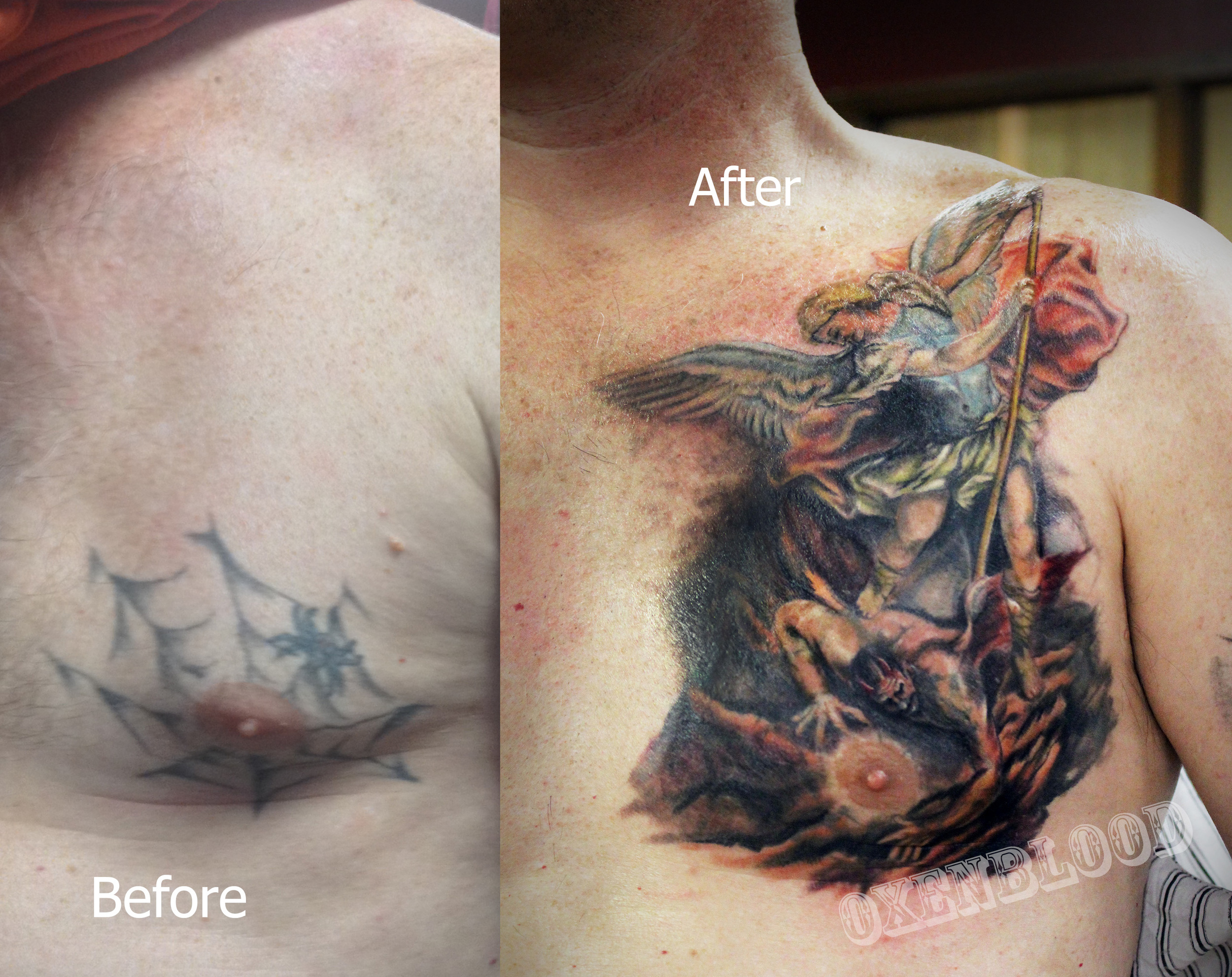 St. Michael cover-up