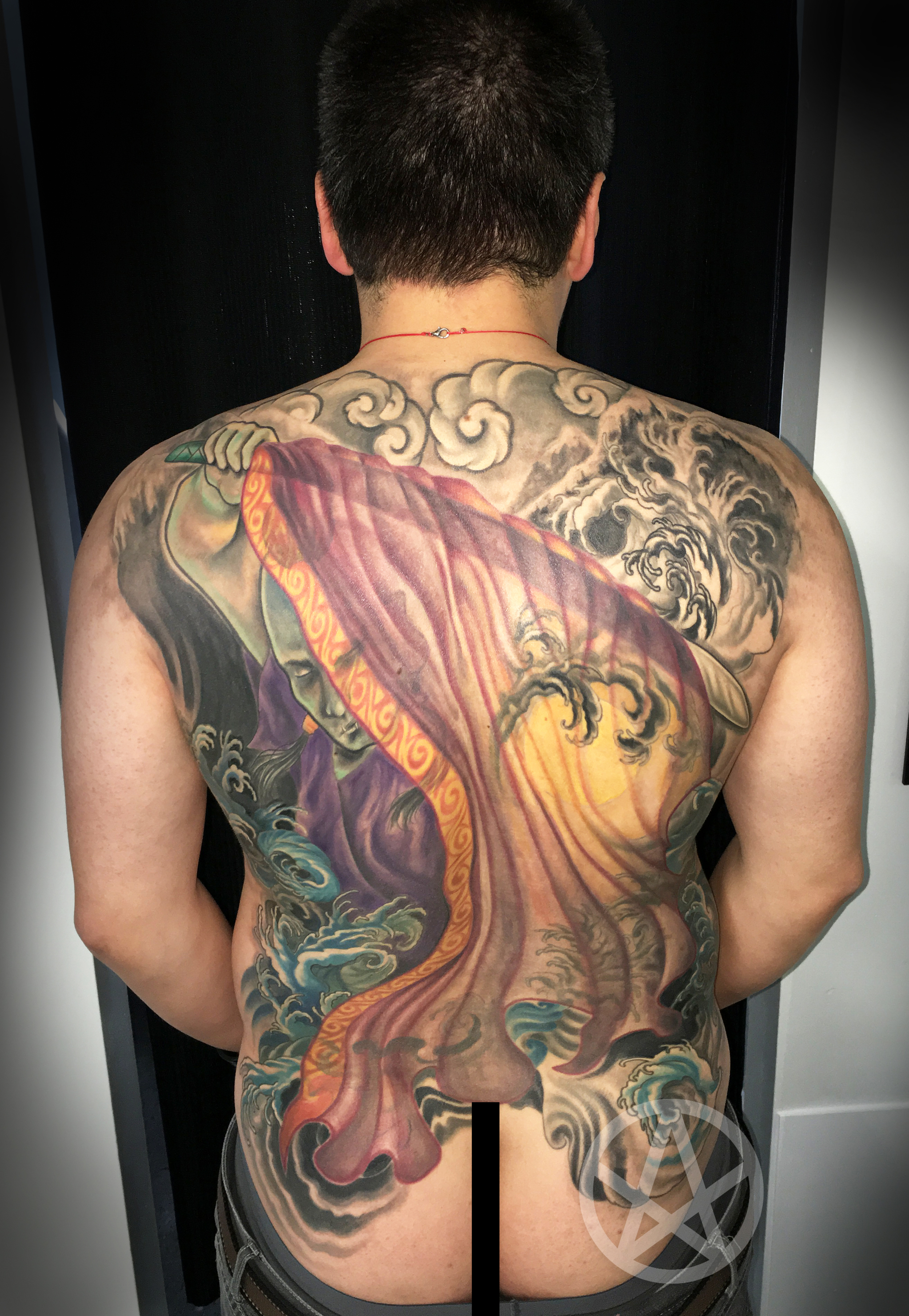 Healed Fudo Myoo full back