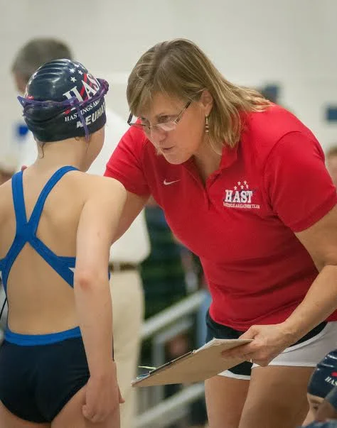 Kim Olson, Head Swim Coach, Hastings Area Swim Team