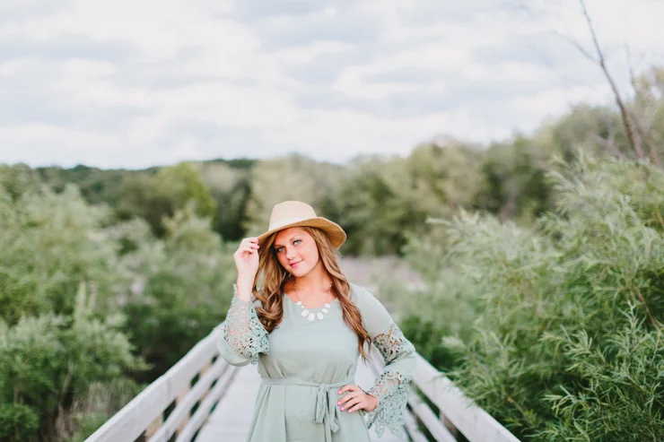 Senior Girl Photo Session by Meredith Washburn