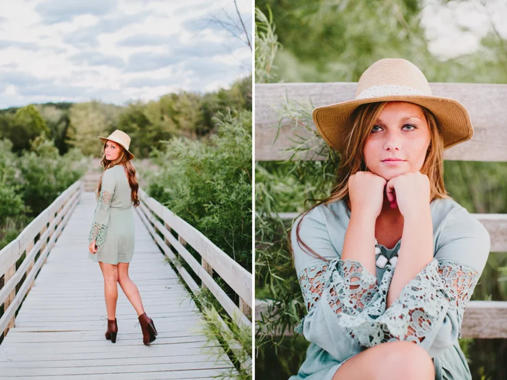 Senior Girl Photo Session by Meredith Washburn