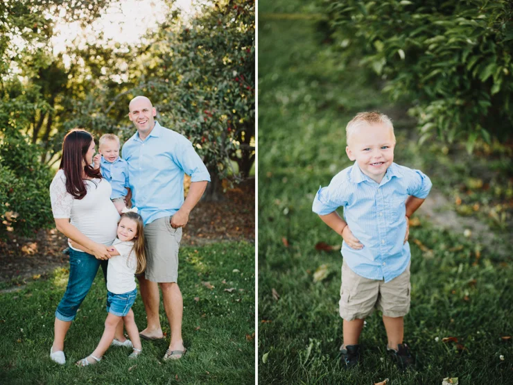 Family of four photography