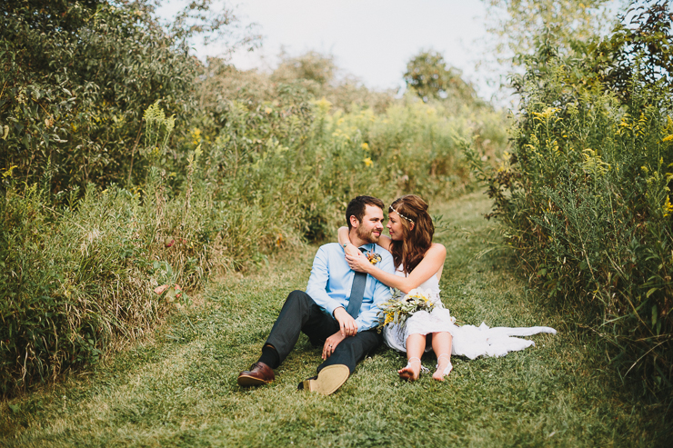 Bohemian Wedding Peoria Illinois Brett and Christina Pond by Meredith Washburn Photography