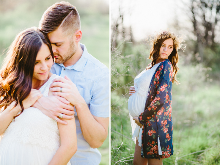 Soft and Summery Maternity Session by Meredith Washburn Photography