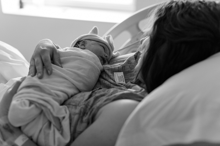 Peoria Illinois Hospital Birthing Session