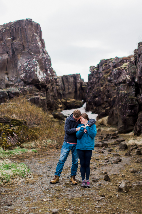 Newlyweds in Iceland