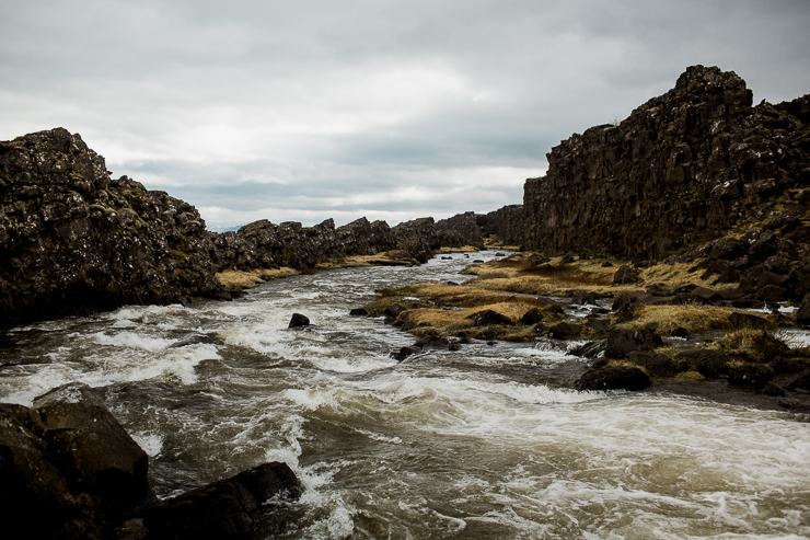 Oxararfoss Waterfall, Iceland