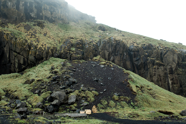 Heimaklettur climb
