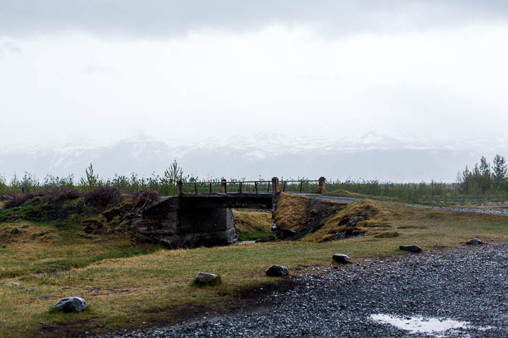 View from Gluggafoss, Iceland