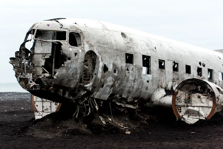 US Navy DC3 Wreckage at Solheimasandur, Iceland
