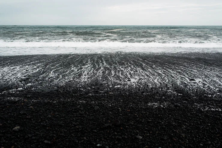 Reynisfjara black beach near Vik, Iceland