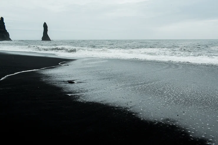 Reynisfjara black beach near Vik, Iceland