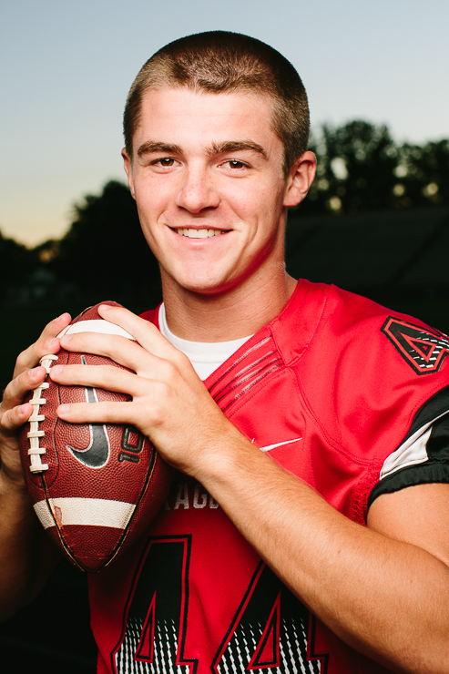 Senior Boy Football Photography Poses