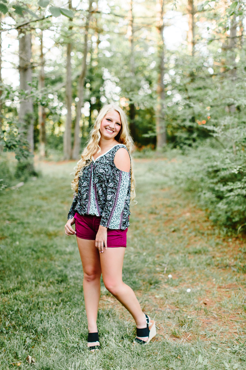 Summer Senior Girl Photography