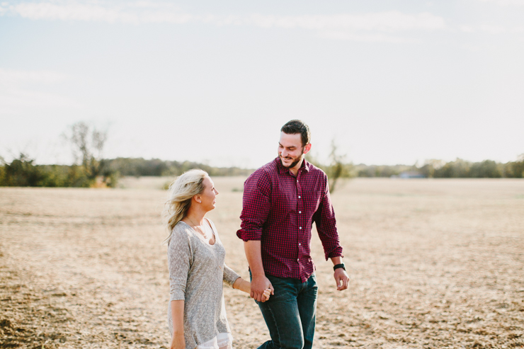 Countryside engagement session