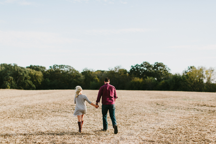 Countryside engagement session